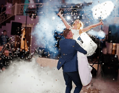 Dancing wedding couple: Get Everyone Dancing At Your Wedding Reception (With 22 Tips How To Boost Your Dance floor!